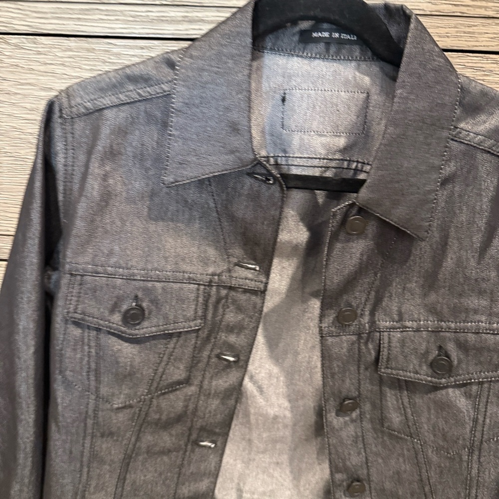 Gucci Charcoal Shirt Jacket